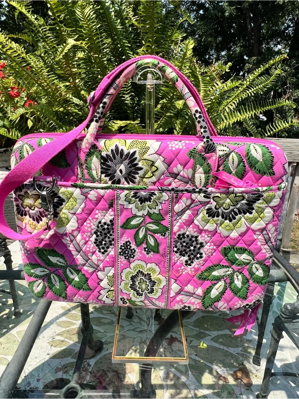 Vera Bradley Quilted Laptop Portfolio Bag – 